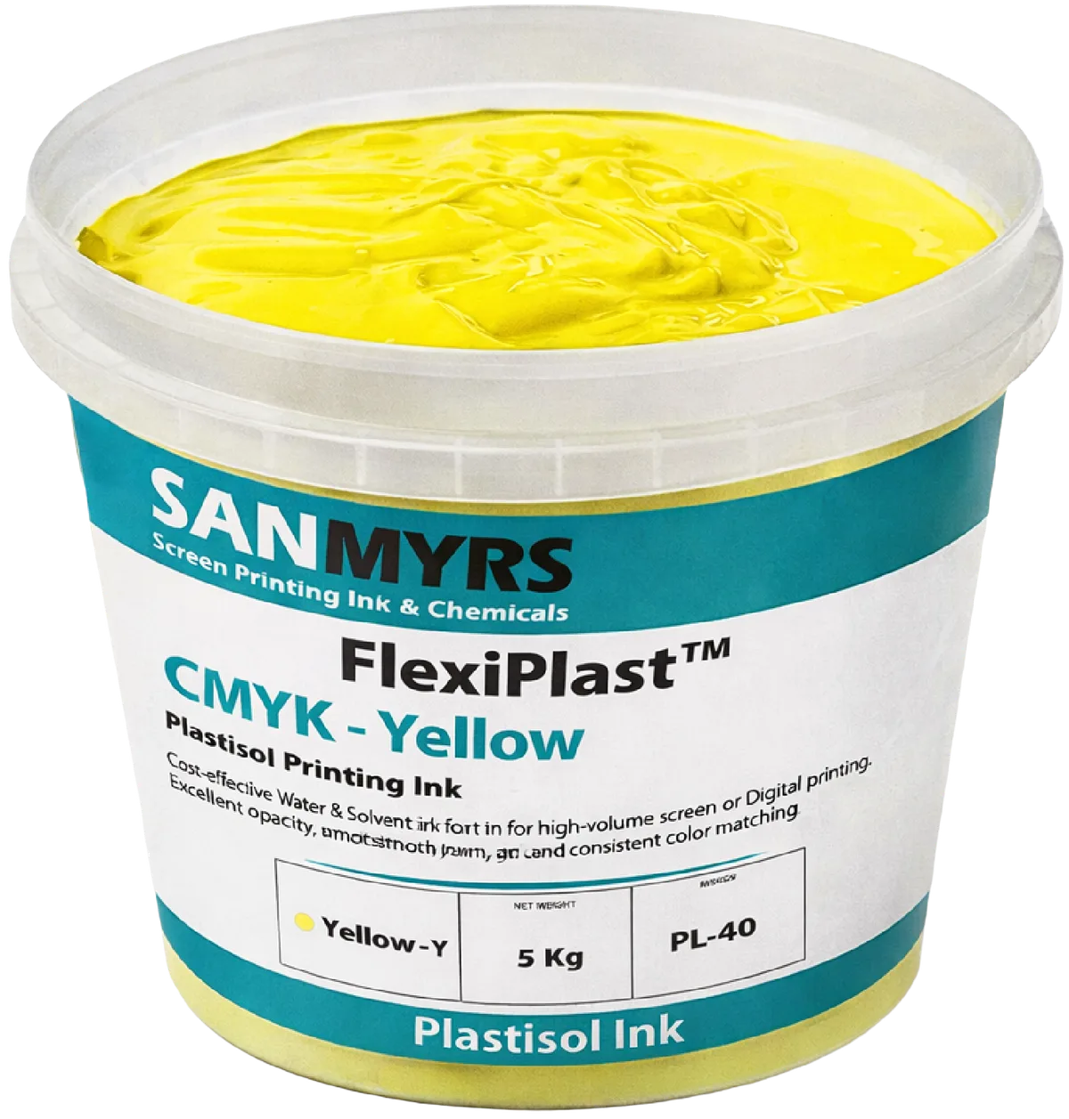Plastisol CMYK Yellow
